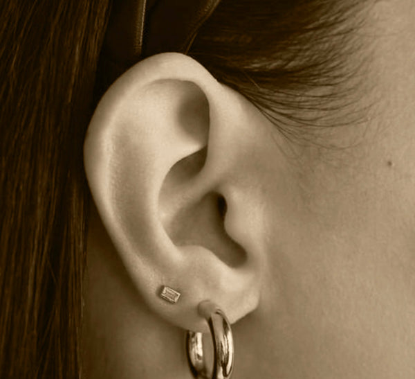 Baguette Studs