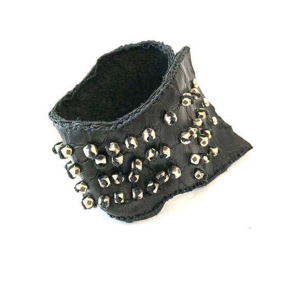 Leather Silver Bracelet