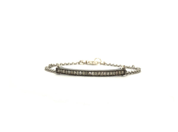 Diamond Bar Bracelet
