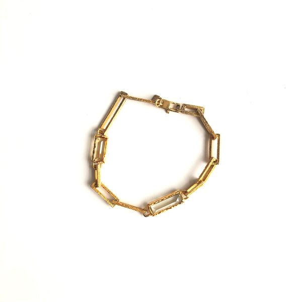 Gold Quartz Bracelet