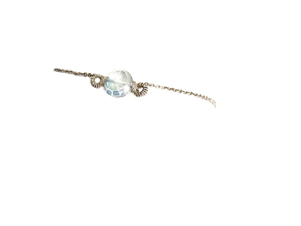 Silver Bracelet Topaz
