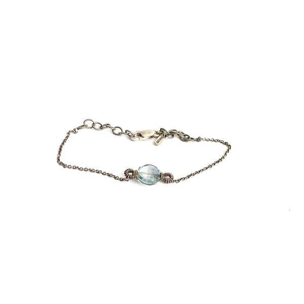 Silver Bracelet Topaz